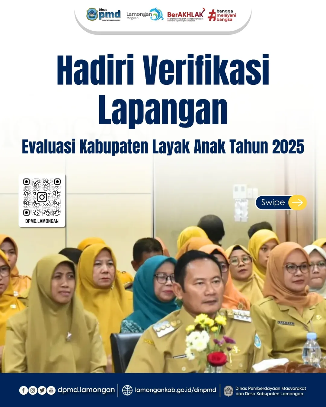 HADIRI VERIFIKASI LAPANGAN EVALUASI KABUPATEN LAYAK ANAK TAHUN 2025