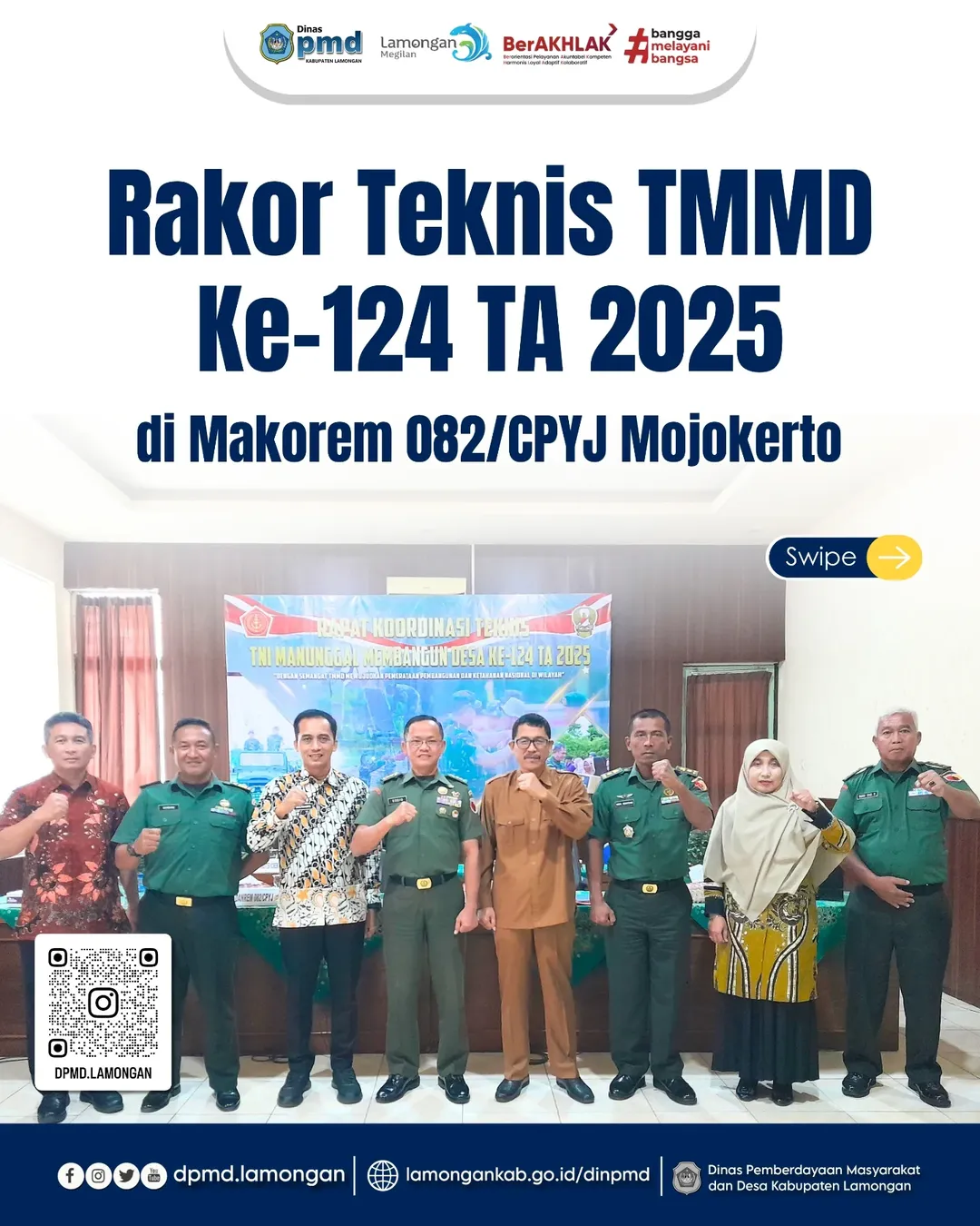 RAKOR TEKNIS TMMDKE-124 TA 2025 DI MAKOREM 082/CPYJ MOJOKERTO