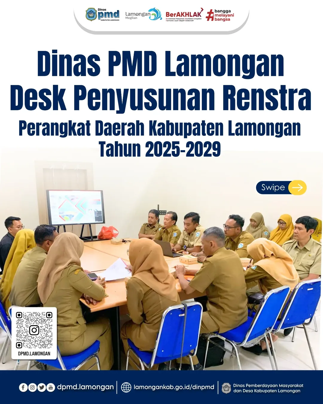 DINAS PMD LAMONGAN - DESK PENYUSUNAN RENSTRA PERANGKAT DAERAH KABUPATEN LAMONGAN TAHUN 2025-2029