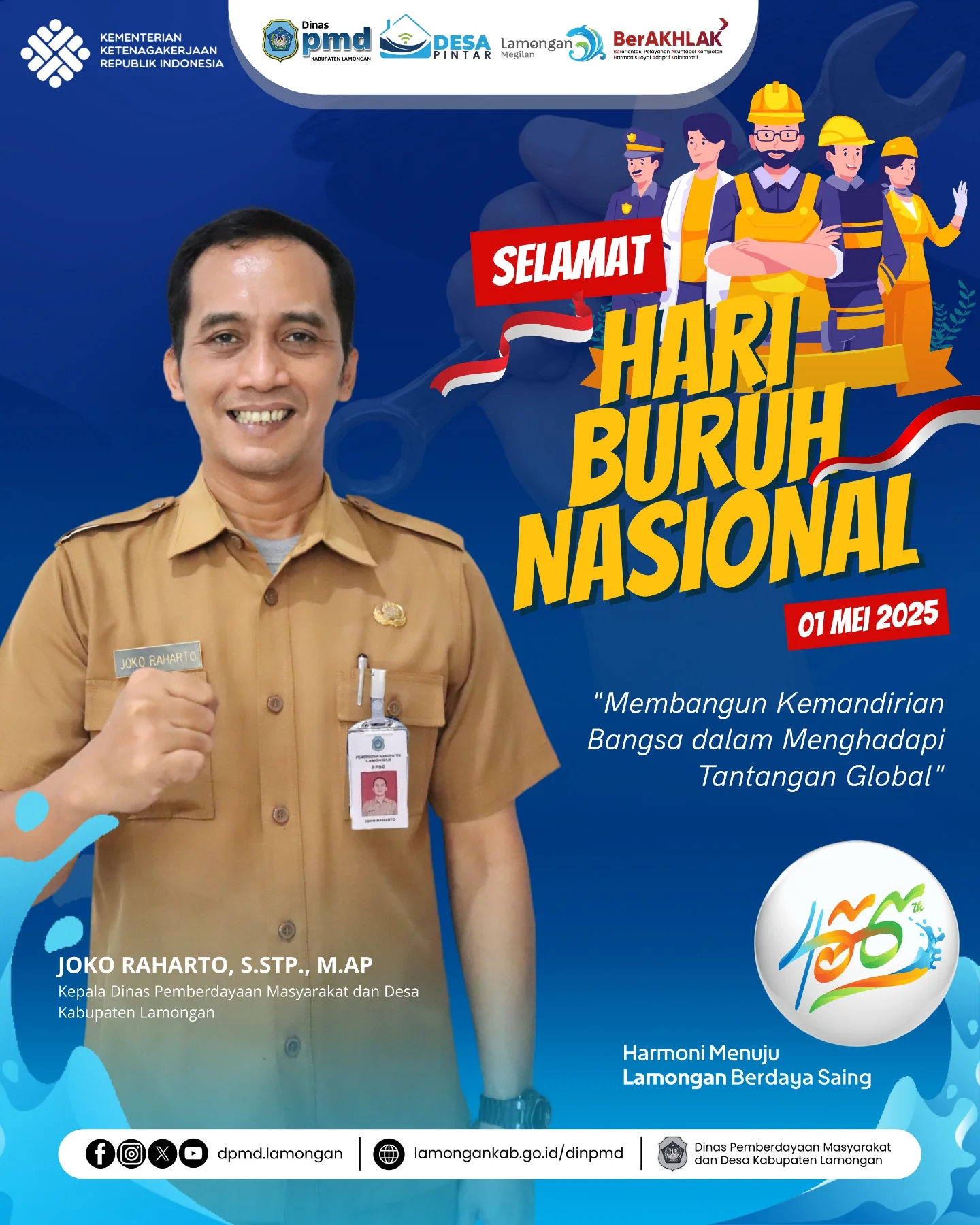 HARI BURUH NASIONAL - 01 Mei 2025