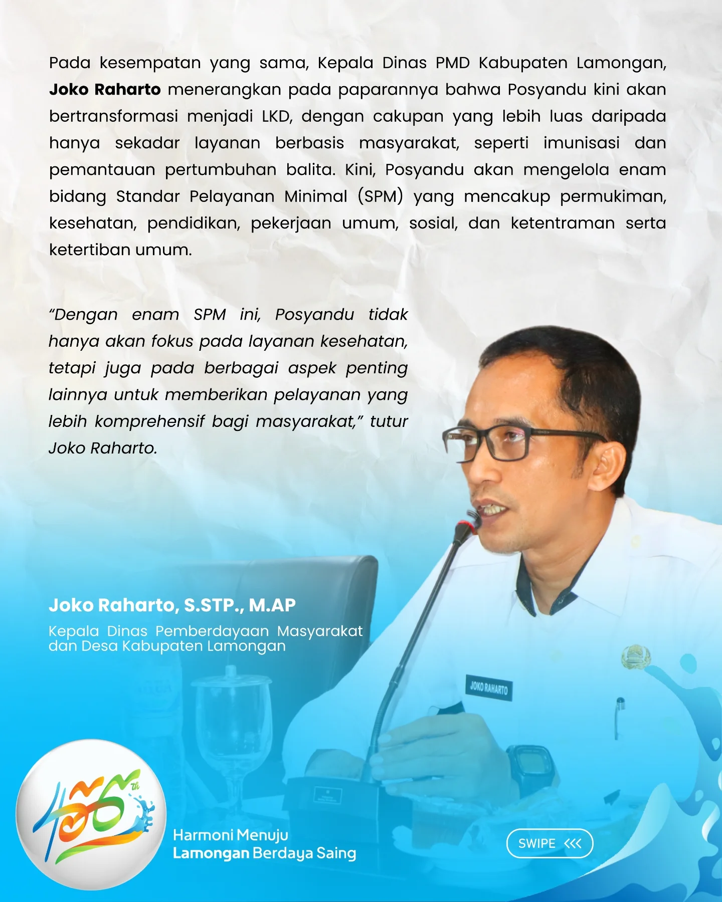KELUARGA BESAR DINAS PMD TURUT BERDUKA CITA ATAS WAFATNYA DIREKTUR BUMDESMA MADURAN MANDIRI LKD