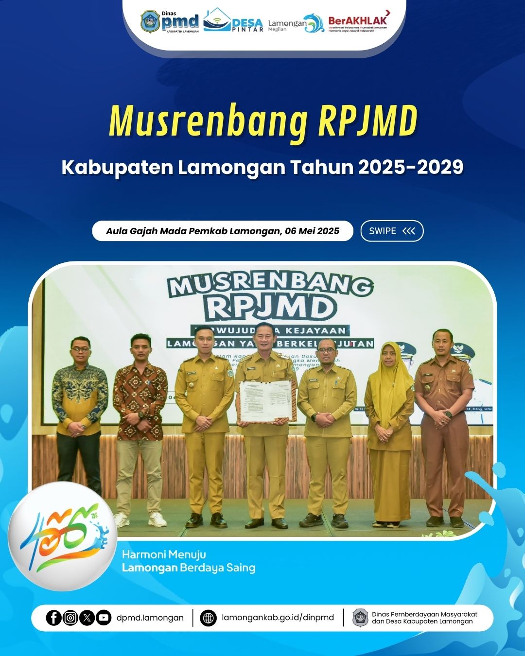 MUSRENBANG RPJMD KABUPATEN LAMONGAN TAHUN 2025-2029