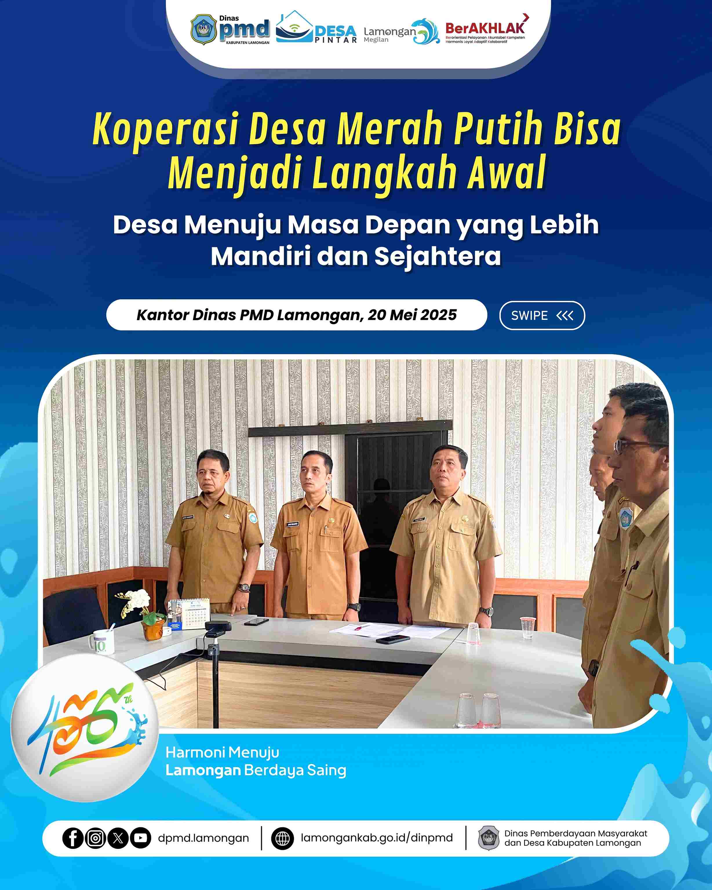 KOPERASI DESA MERAH PUTIH BISA MENJADI LANGKAH AWAL DESA MENUJU MASA DEPAN YANG LEBIH MANDIRI DAN SEJAHTERA