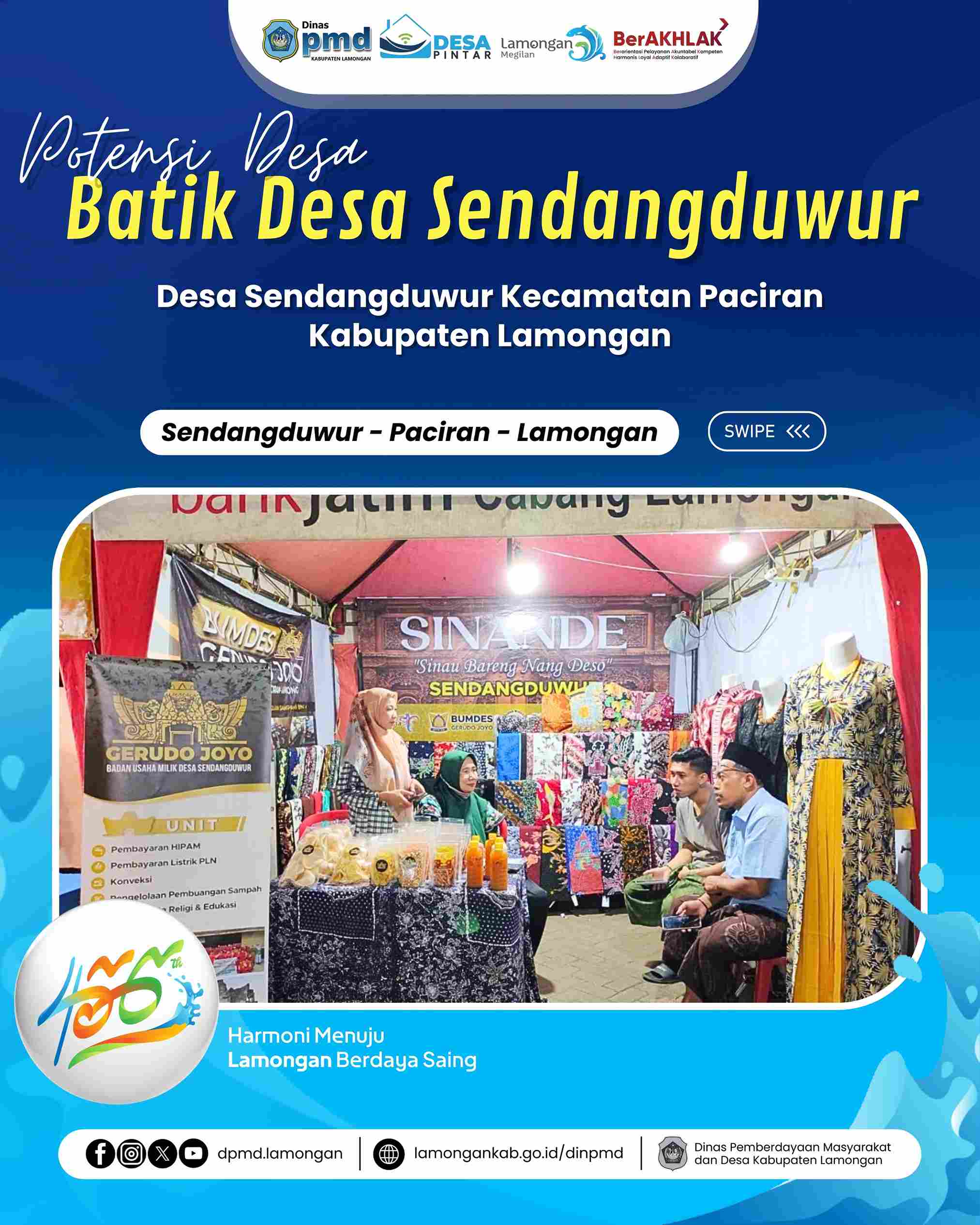 BATIK DESA SENDANGDUWUR KECAMATAN PACIRAN