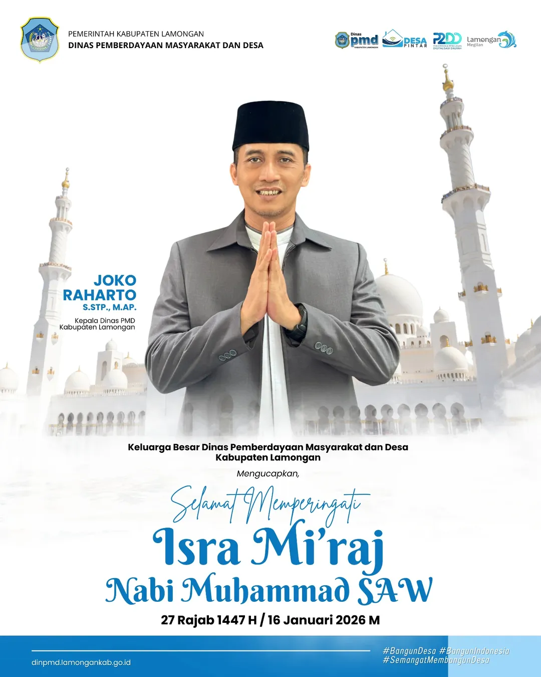 Foto: SELAMAT MEMPERINGATI ISRA' MI'RAJ NABI MUHAMMAD SAW