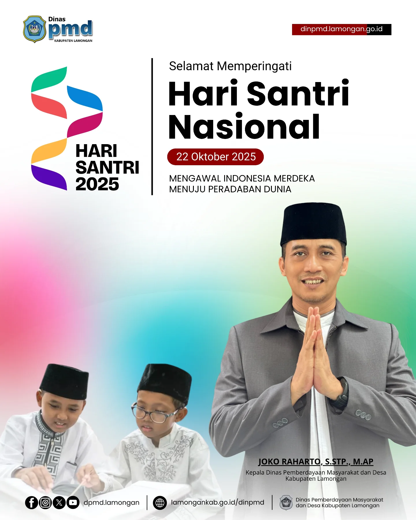 Foto: SELAMAT HARI SANTRI NASIONAL 2025