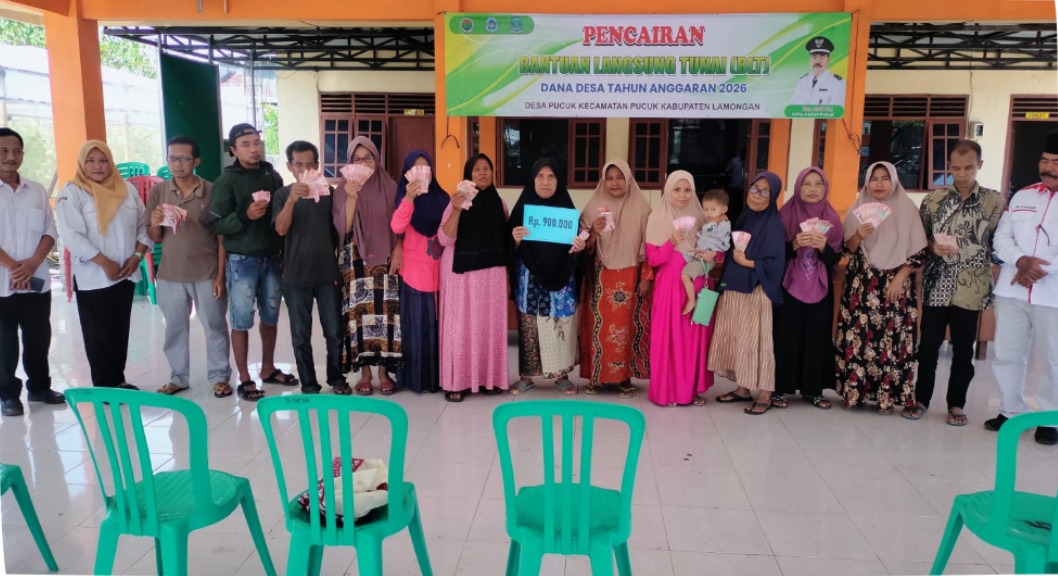 Foto: PENYALURAN BLT-DD TRIBULAN I TAHUN 2026 PEMERINTAH DESA PUCUK