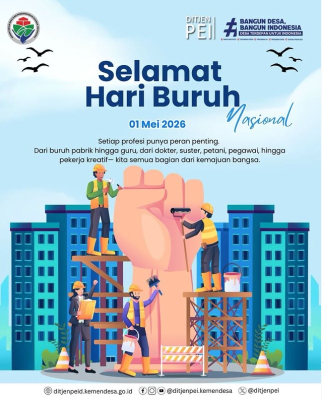 Foto: SELAMAT HARI BURUH NASIONAL!