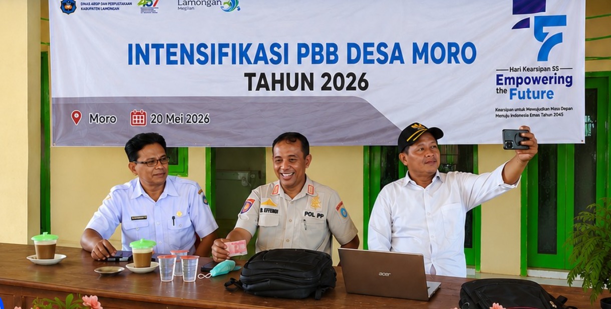 Foto: PERCEPATAN PBB DESA MORO