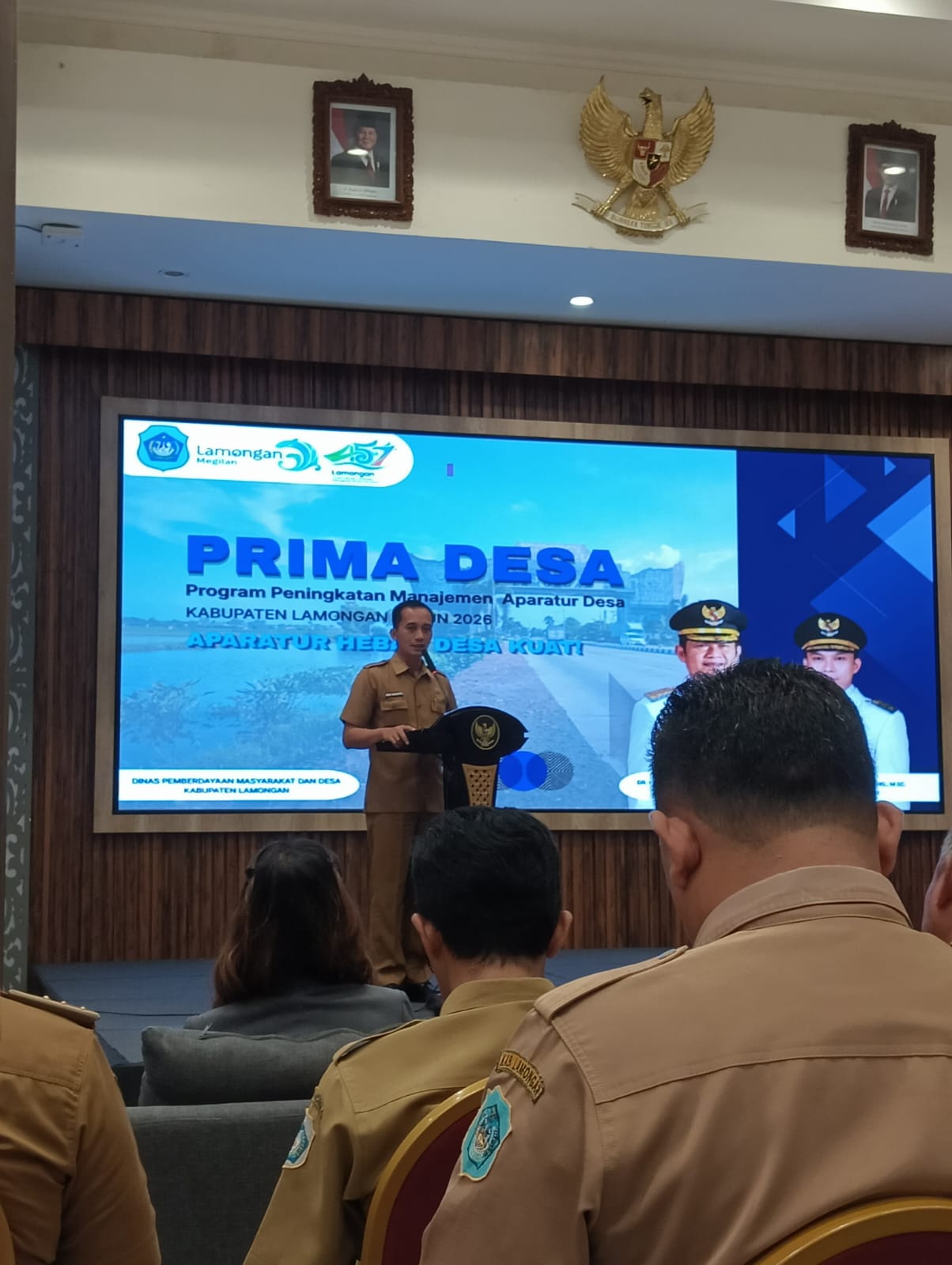 Foto: KADIS PMD LAMONGAN BUKA PRIMA DESA 2026, DORONG TERWUJUDNYA APARATUR HEBAT DAN DESA KUAT