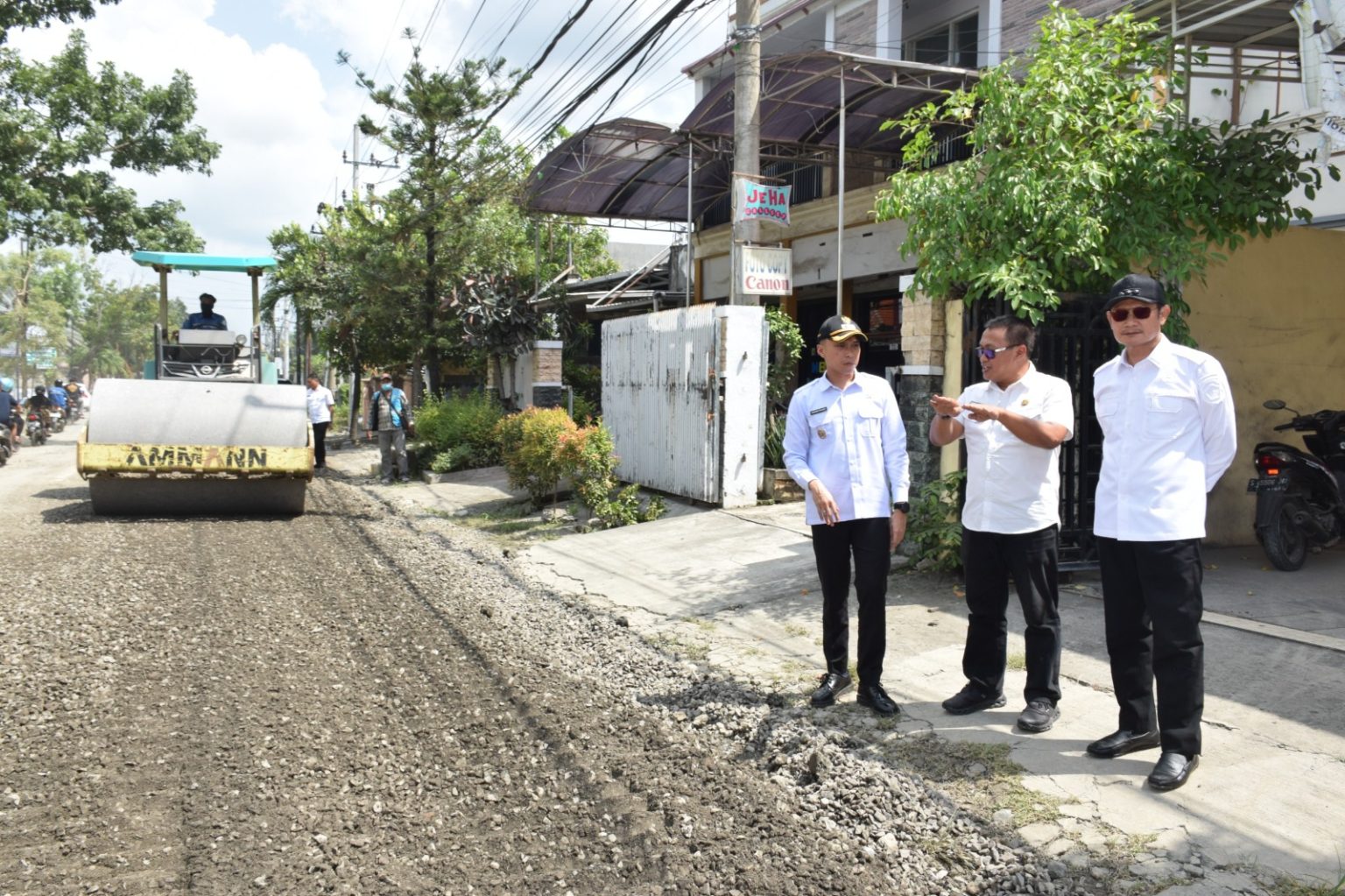 Foto: Program Jamula Dilanjutkan, Pemkab Lamongan Targetkan Kemantapan Jalan 63,55 Persen