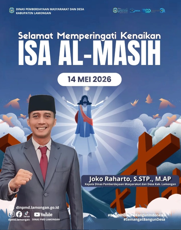 SELAMAT MEMPERINGATI KENAIKAN ISA AL-MASIH 2026.