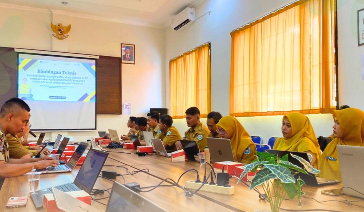 Foto: TINGKATKAN PEMAHAMAN KEARSIPAN, ARSIPARIS DESA SE-KECAMATAN MANTUP IKUTI BIMBINGAN TEKNIS SRIKANDI