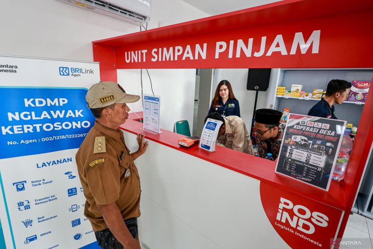 Foto: Peresmian Koperasi Desa Merah Putih di Nganjuk