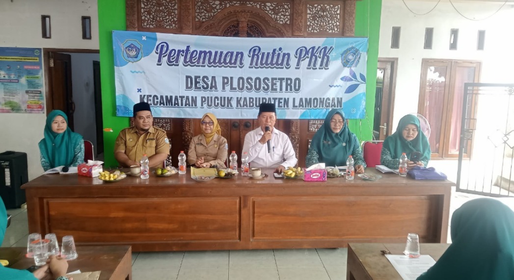 Foto: PERTEMUAN RUTIN PKK DESA PLOSOSETRO TAHUN 2026