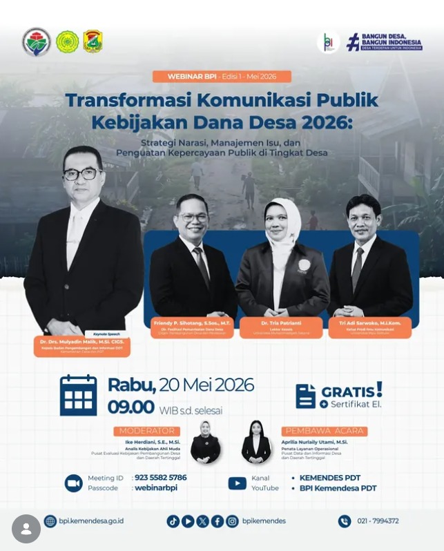 Foto: SELAMAT HARI KEBANGKITAN NASIONAL 2026, SOBAT DESA.