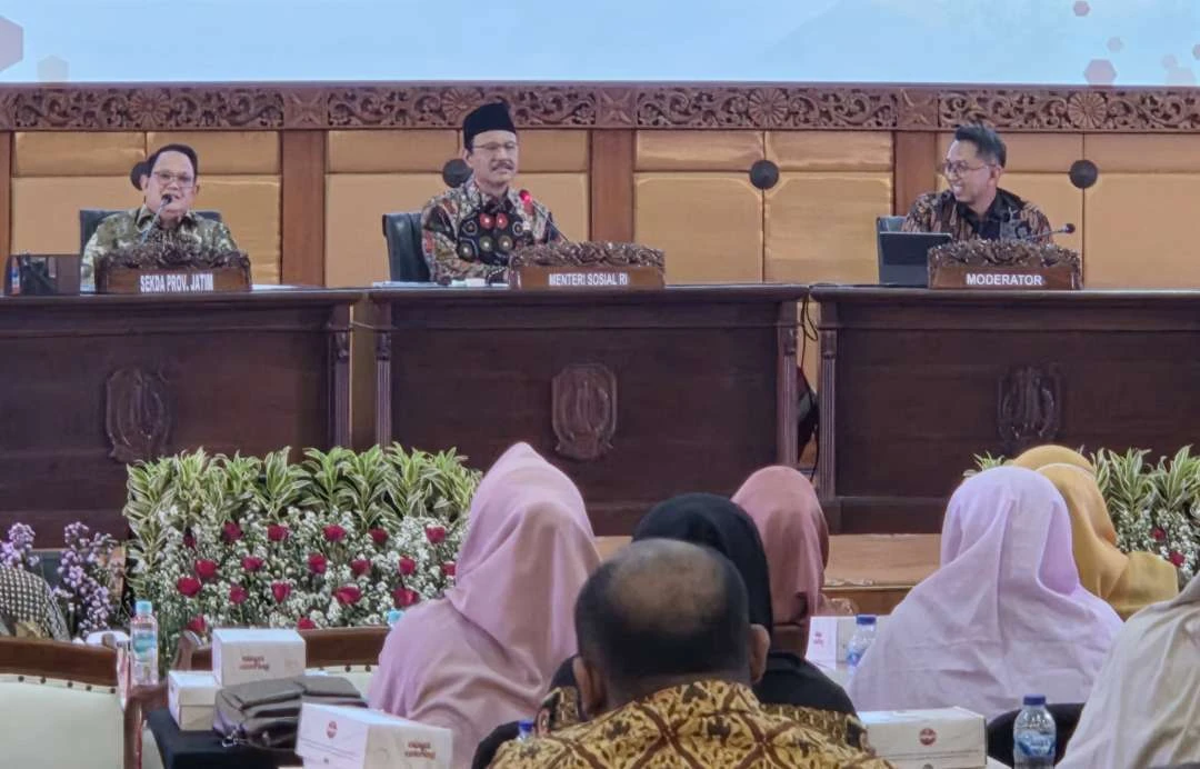 Foto: MENSOS GUS IPUL DORONG PENGUATAN LAYANAN LKS DI JAWA TIMUR
