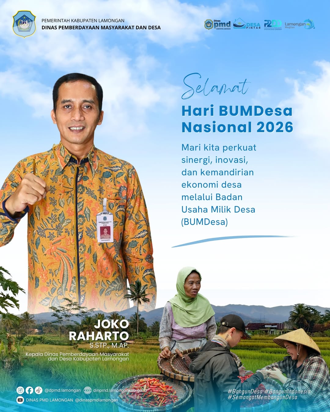 SELAMAT MEMPERINGATI HARI BUMDESA NASIONAL TAHUN 2026