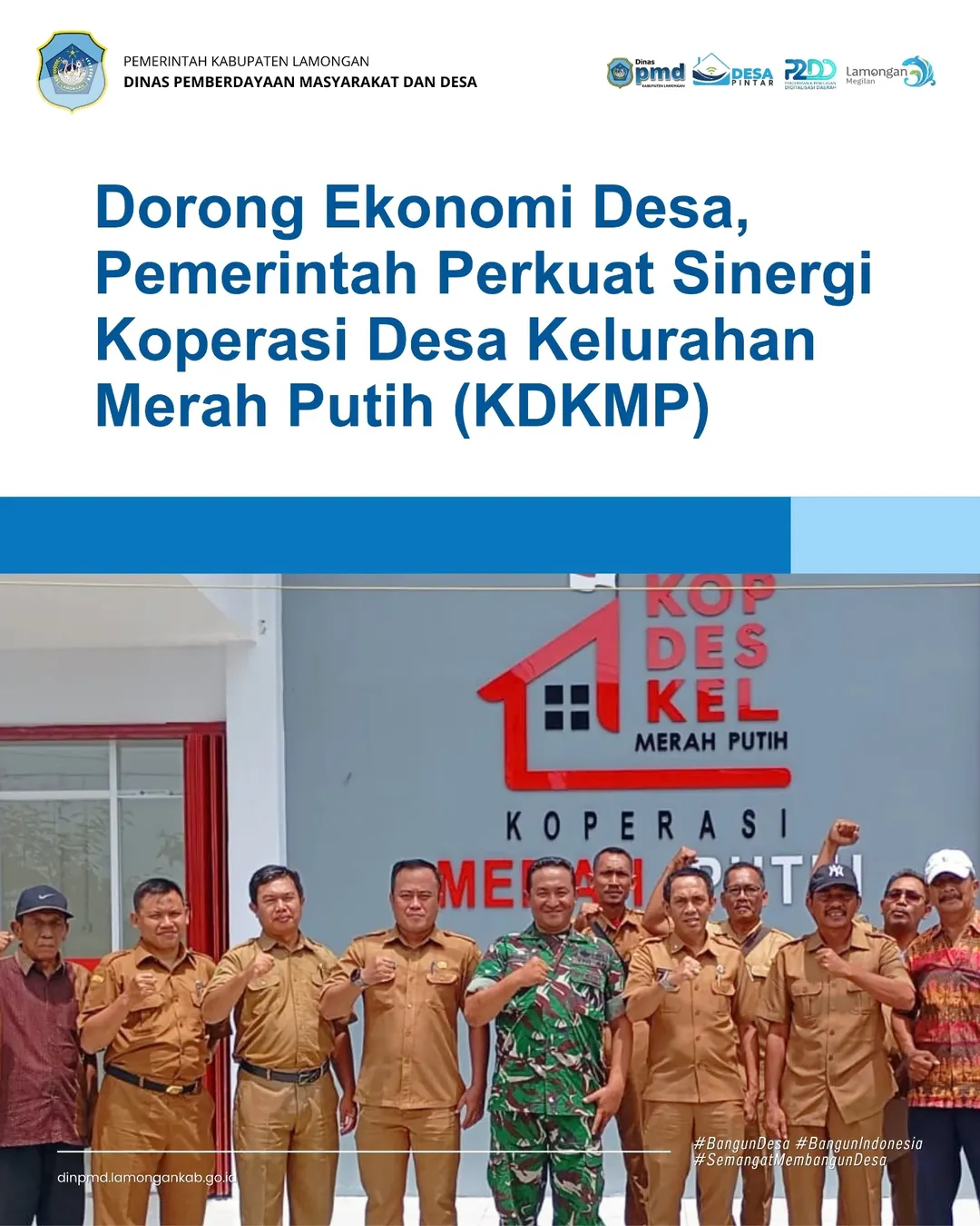 Foto: DORONG EKONOMI DESA, PEMERINTAH PERKUAT SINERGI KOPERASI DESA KELURAHAN MERAH PUTIH (KDKMP)