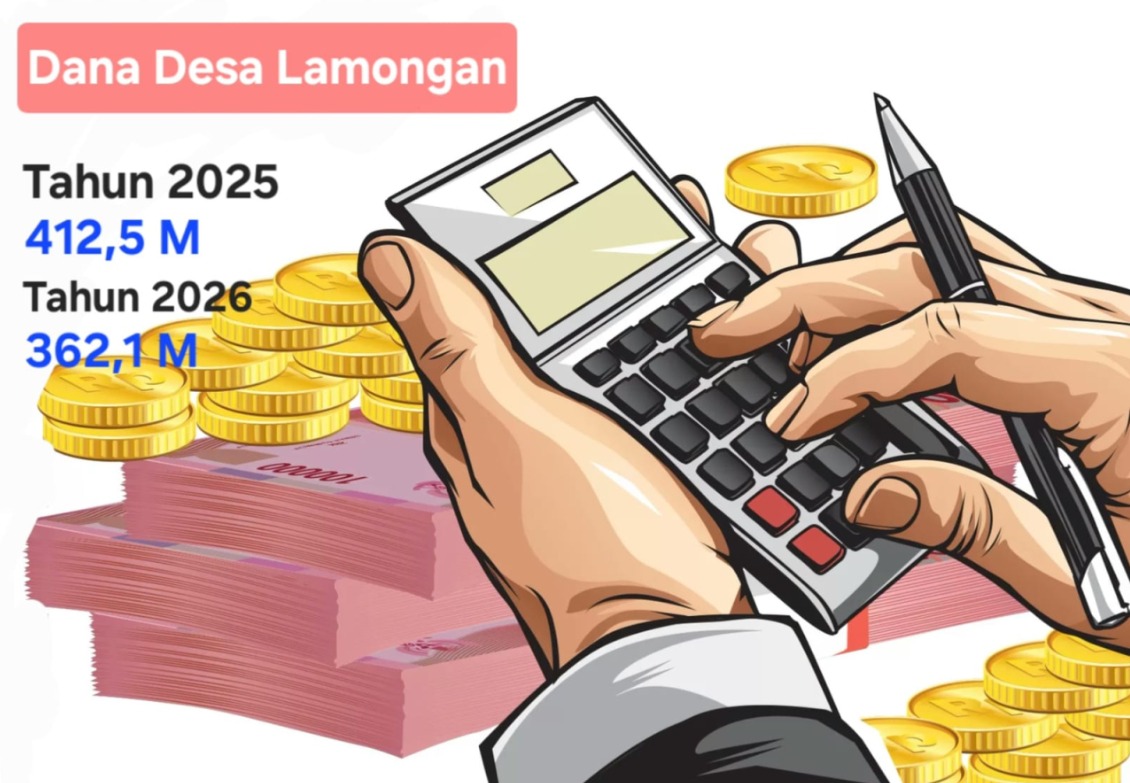 Foto: DANA DESA LAMONGAN 2026 TURUN, PEMKAB JELASKAN FOKUS PENGGUNAAN DAN LARANGANNYA