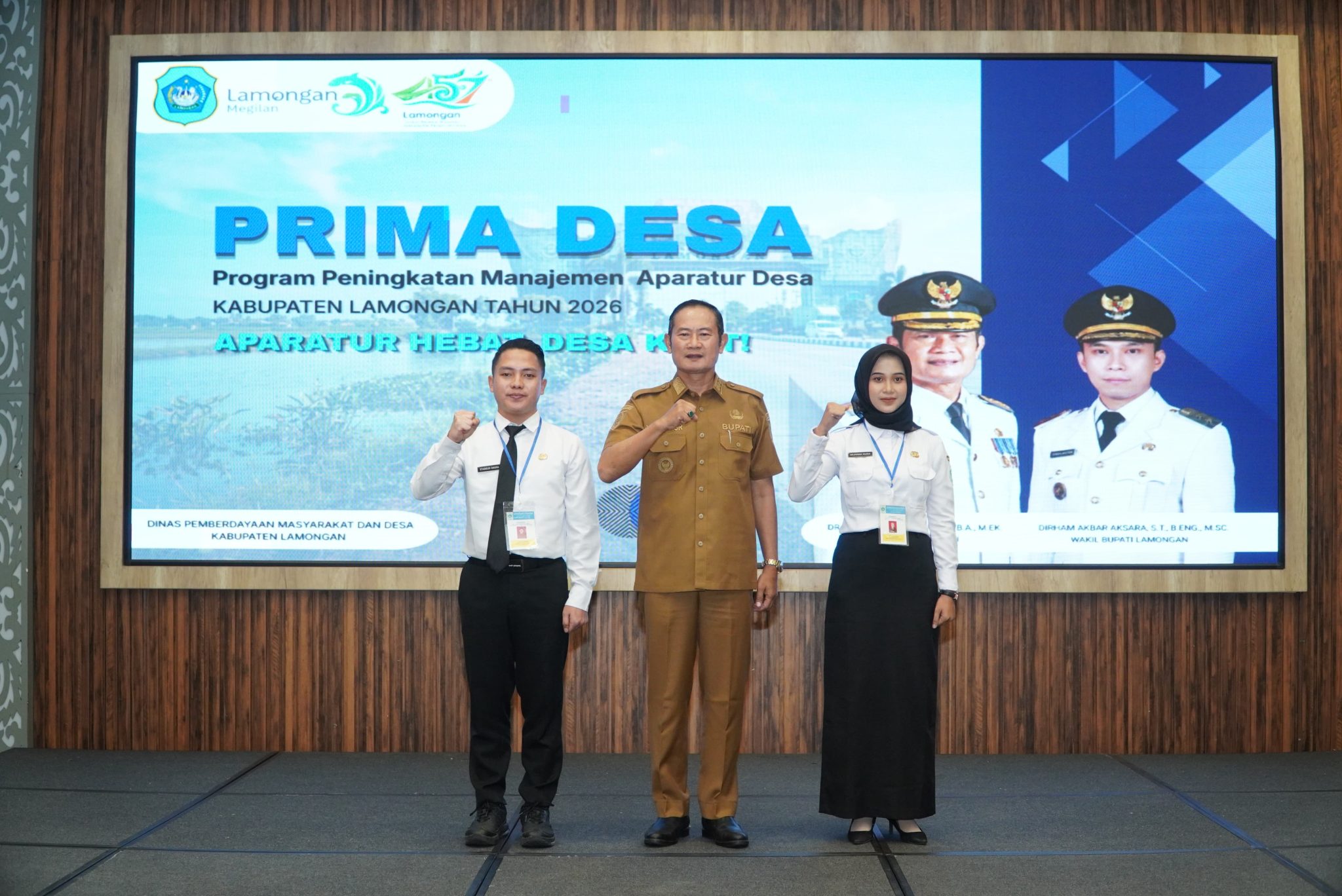 Foto: Perkuat Ujung Tombak Pelayanan Desa, Bupati Lamongan Buka Program Prima Desa Bagi Ratusan Perangkat Desa Baru