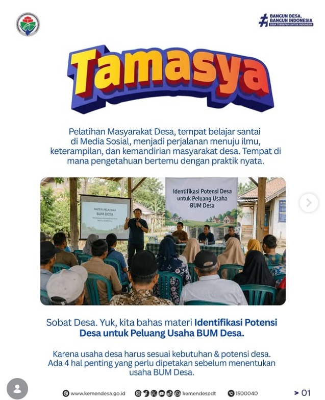 Foto: TAMASYA: PELATIHAN MASYARAKAT DESA