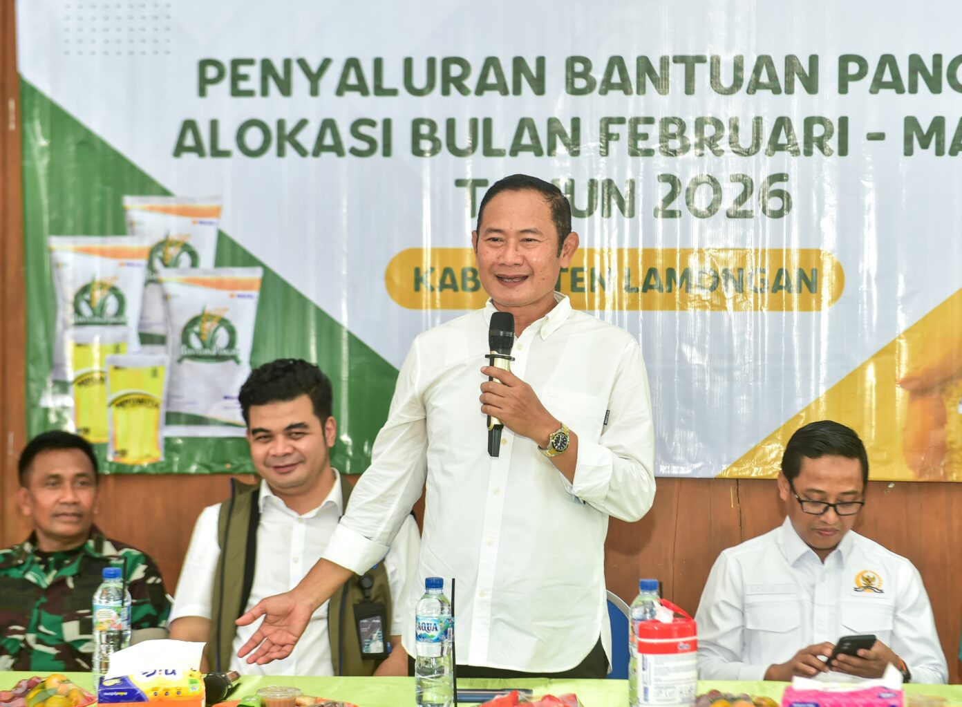 Foto: Pemkab Lamongan Pastikan Bantuan Pangan Tepat Sasaran