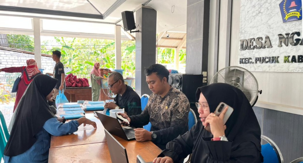 Foto: PENDAMPINGAN PEMBAYARAN PBB DESA NGAMBEG KECAMATAN PUCUK