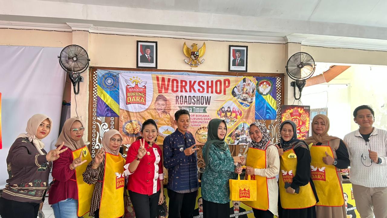 Foto: TP-PKK KECAMATAN SUGIO GELAR WORKSHOP DAN ROADSHOW MIE BURUNG DARA