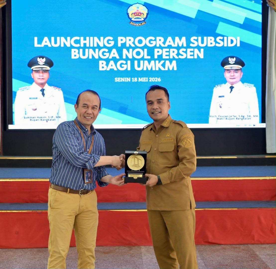 Foto: Program Subsidi Bunga 0 Persen Kolaborasi Bank UMKM Jatim dan Pemkab Bangkalan Siap Dorong UMKM Naik Kelas