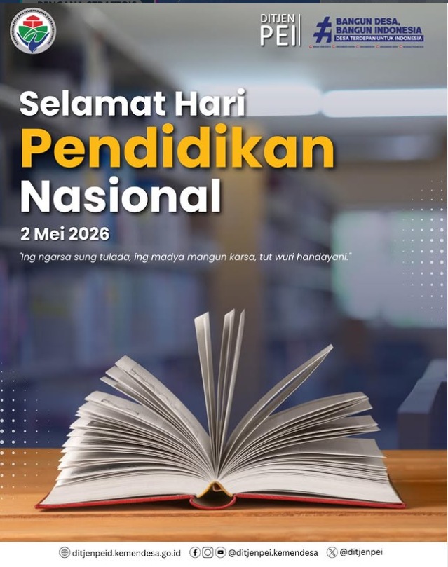 Foto: SELAMAT HARI PENDIDIKAN NASIONAL#SOBAT DESA