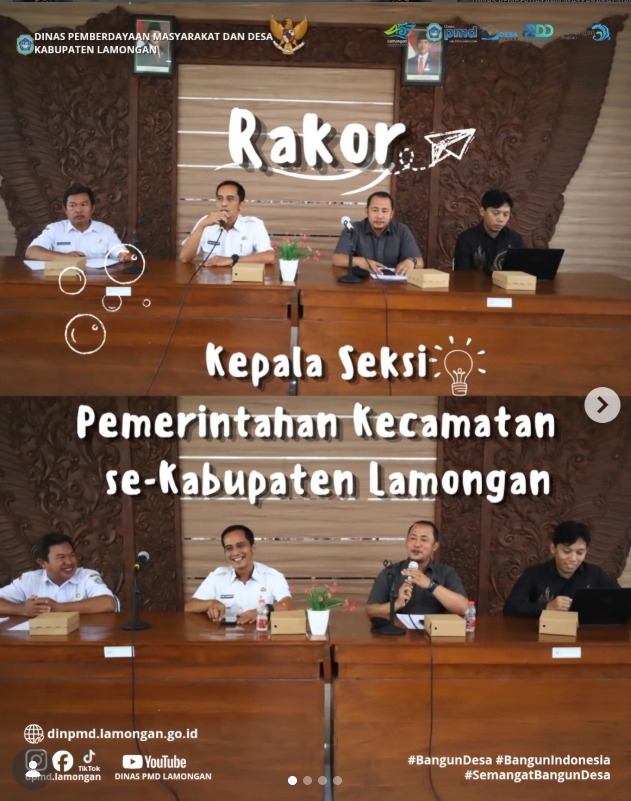 Foto: Kadis PMD Dorong Peran Strategis Kasi Pemerintahan dalam Pembinaan Perangkat Desa