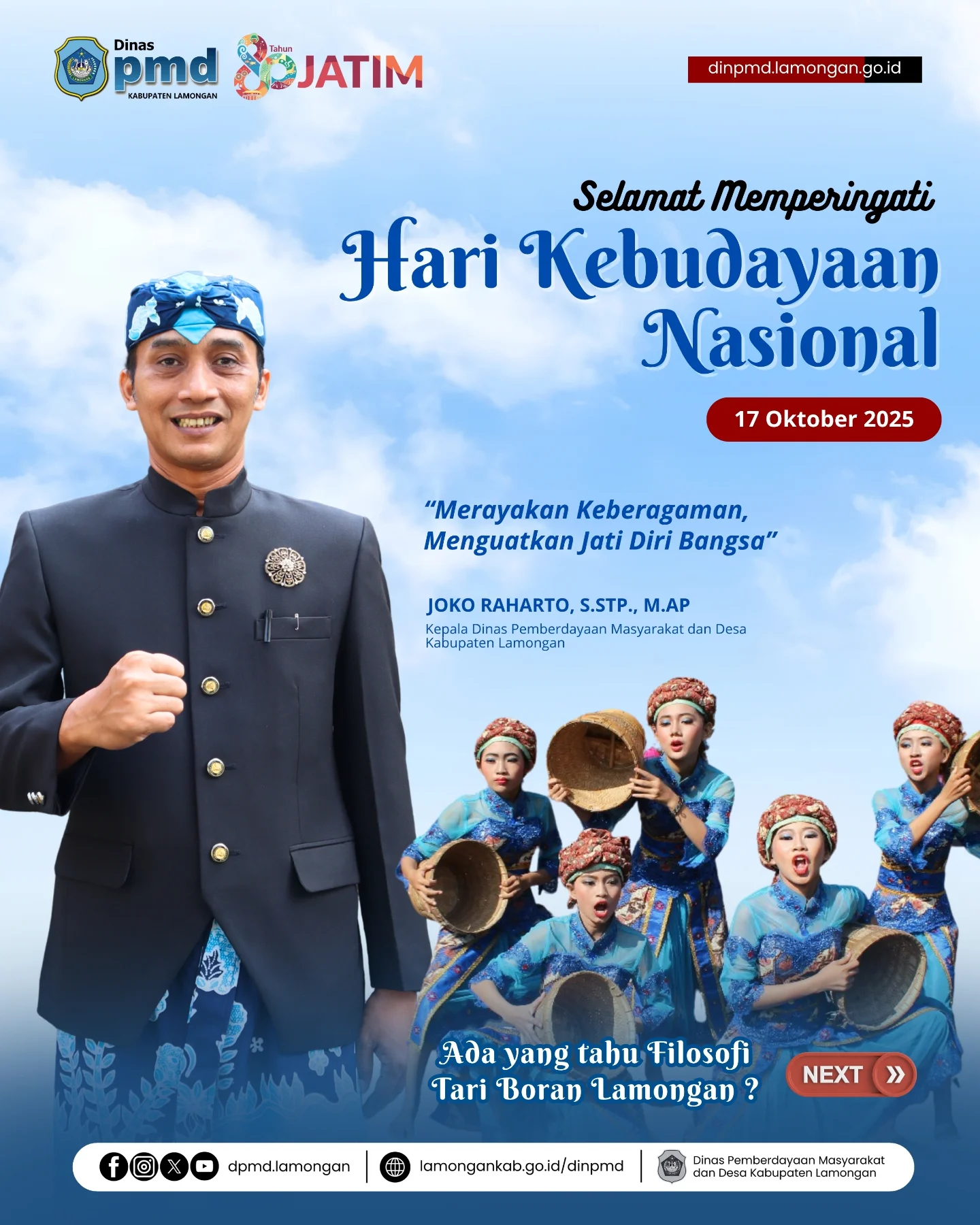 Foto: SELAMAT HARI KEBUDAYAAN NASIONAL
