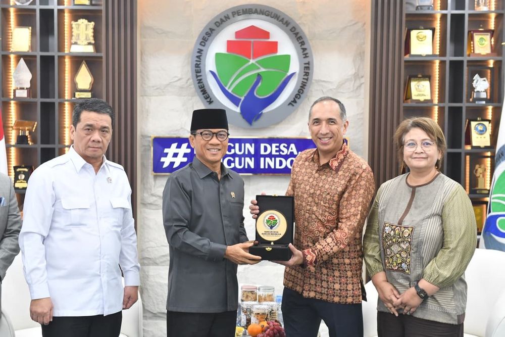 Foto: KEMENDES AJAK ADB INDONESIA UNTUK GENJOT PEMBERDAYAAN MASYARAKAT DESA