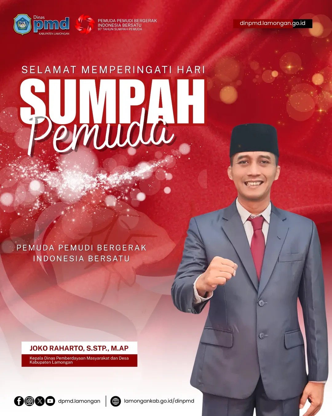 Foto: Selamat Memperingati Hari SUMPAH PEMUDA 28 Oktober 2025