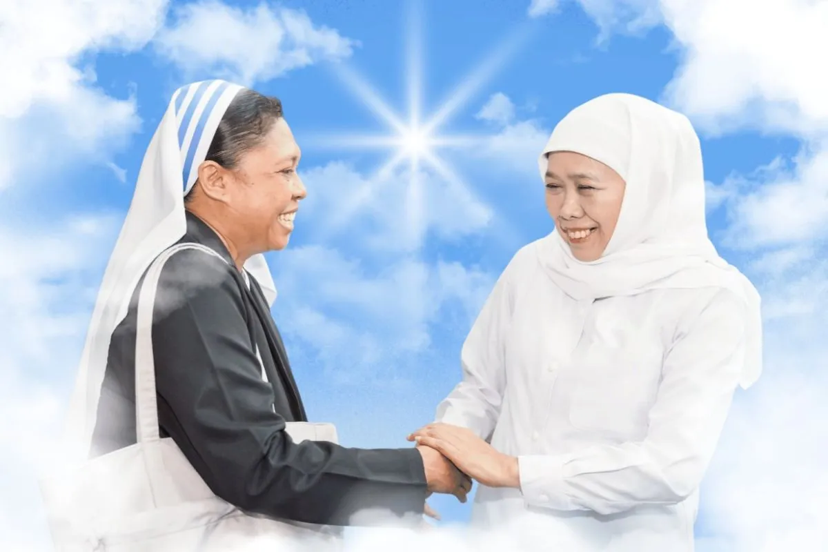 Foto: PERINGATI KENAIKAN YESUS KRISTUS, KHOFIFAH AJAK PERKUAT TOLERANSI DAN PERSAUDARAAN