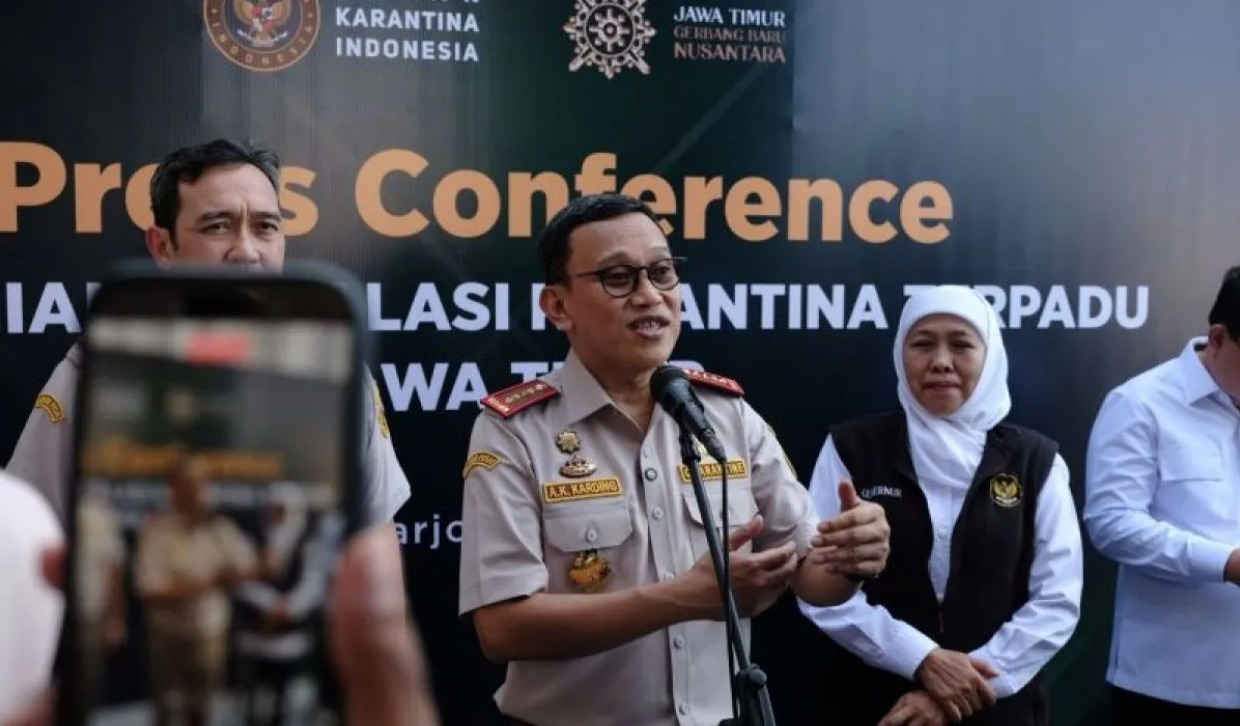 Foto: KARANTINA TERPADU JATIM TINGKATKAN EFISIENSI PENGAWASAN DAN LAYANAN LOGISTIK