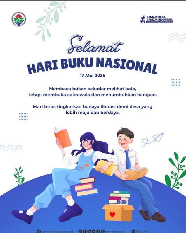Foto: SELAMAT HARI BUKU NASIONAL #SOBATDESA