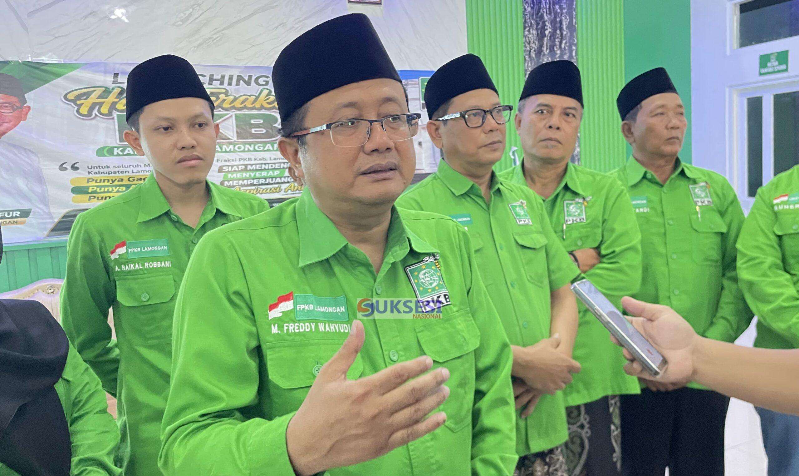 Foto: PROGRAM SERAP ASPIRASI, KETUA DPRD LAMONGAN DUKUNG PELUNCURAN HARI FRAKSI PKB SETIAP HARI