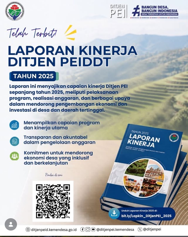 Foto: LAPORAN KINERJA DITJEN PEI TAHUN 2025 RESMI TERBIT
