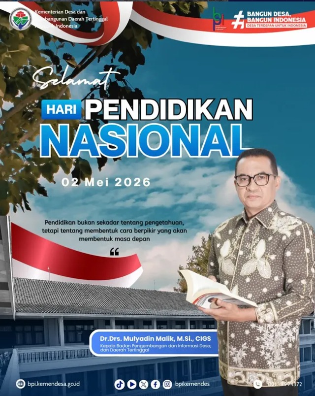 Foto: SELAMAT HARI PENDIDIKAN NASIONAL 2026!