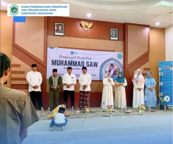 Foto: DP3A Lamongan memperingati Maulid Nabi Muhammad SAW