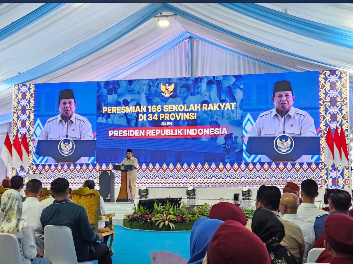 Sekolah Rakyat Rintisan Kabupaten Lamongan diresmikan langsung oleh Presiden Republik Indonesia secara serentak bersama 166 Sekolah Rakyat yang tersebar di 34 provinsi