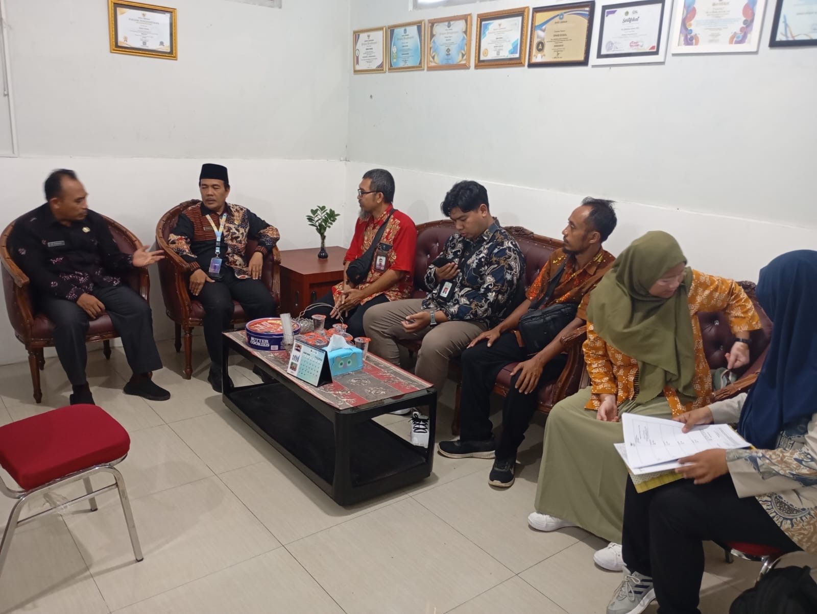 Foto: kunjungan dan silaturahmi dari Sentra Margo Laras Pati