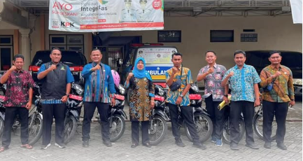 Foto: Apel kendaraan plat merah