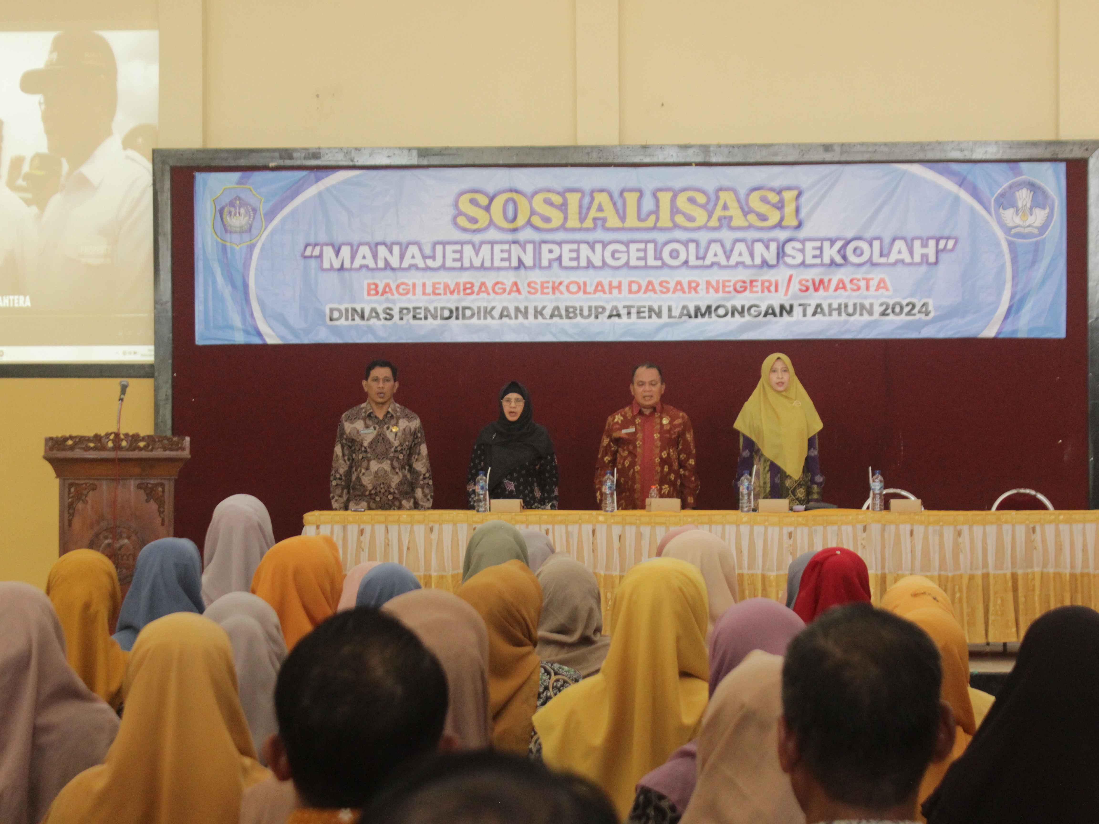 SOSIALISASI MANAJEMEN PENGELOLAAN SEKOLAH BAGI JENJANG SEKOLAH DASAR TAHUN 2025