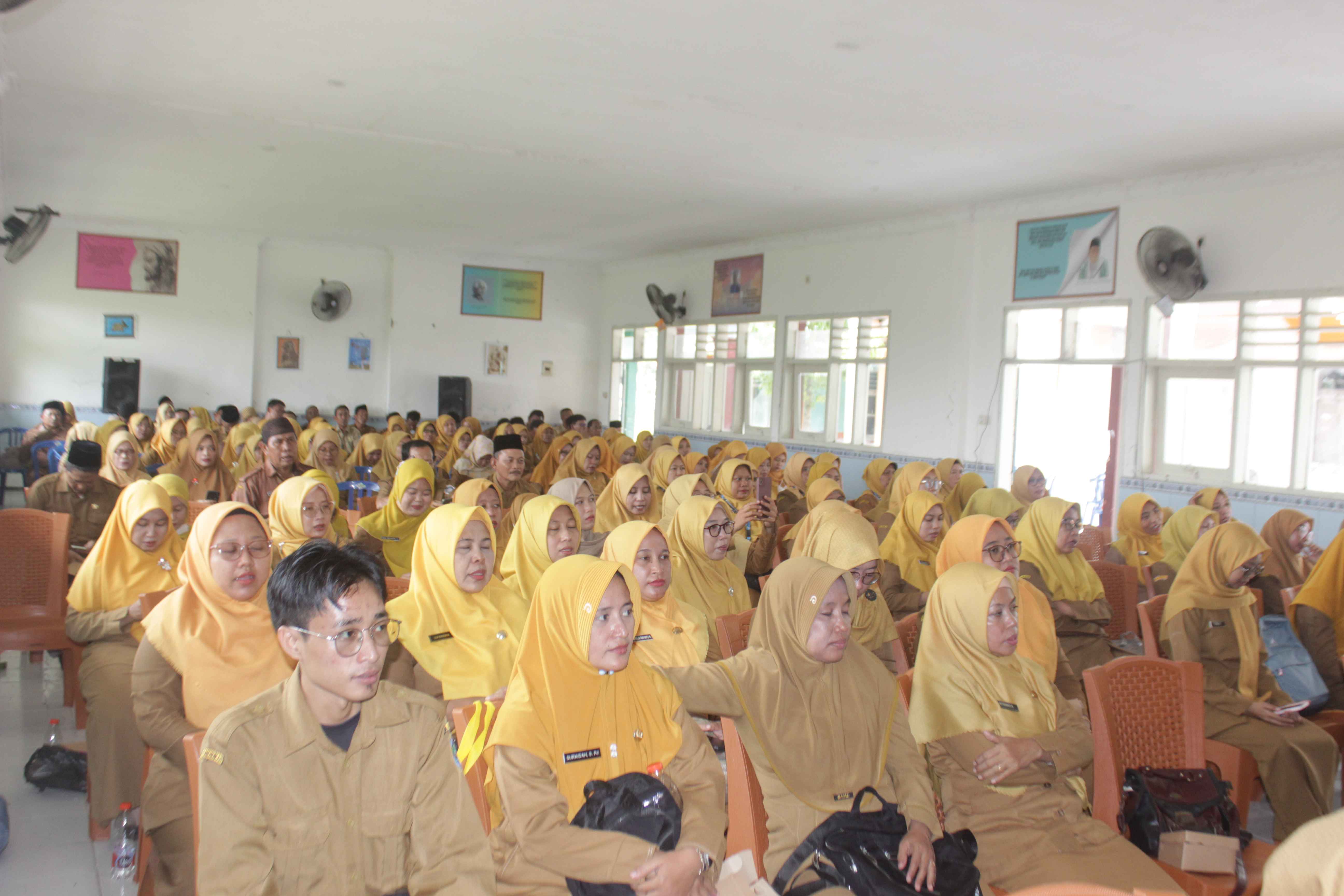 DINAS PENDIDIKAN LAMONGAN GELAR PEMBINAAN TERPADU DI KARANGBINANGUN