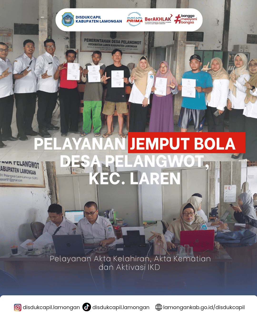 Pelayanan Jemput Bola di Desa Pelangwot