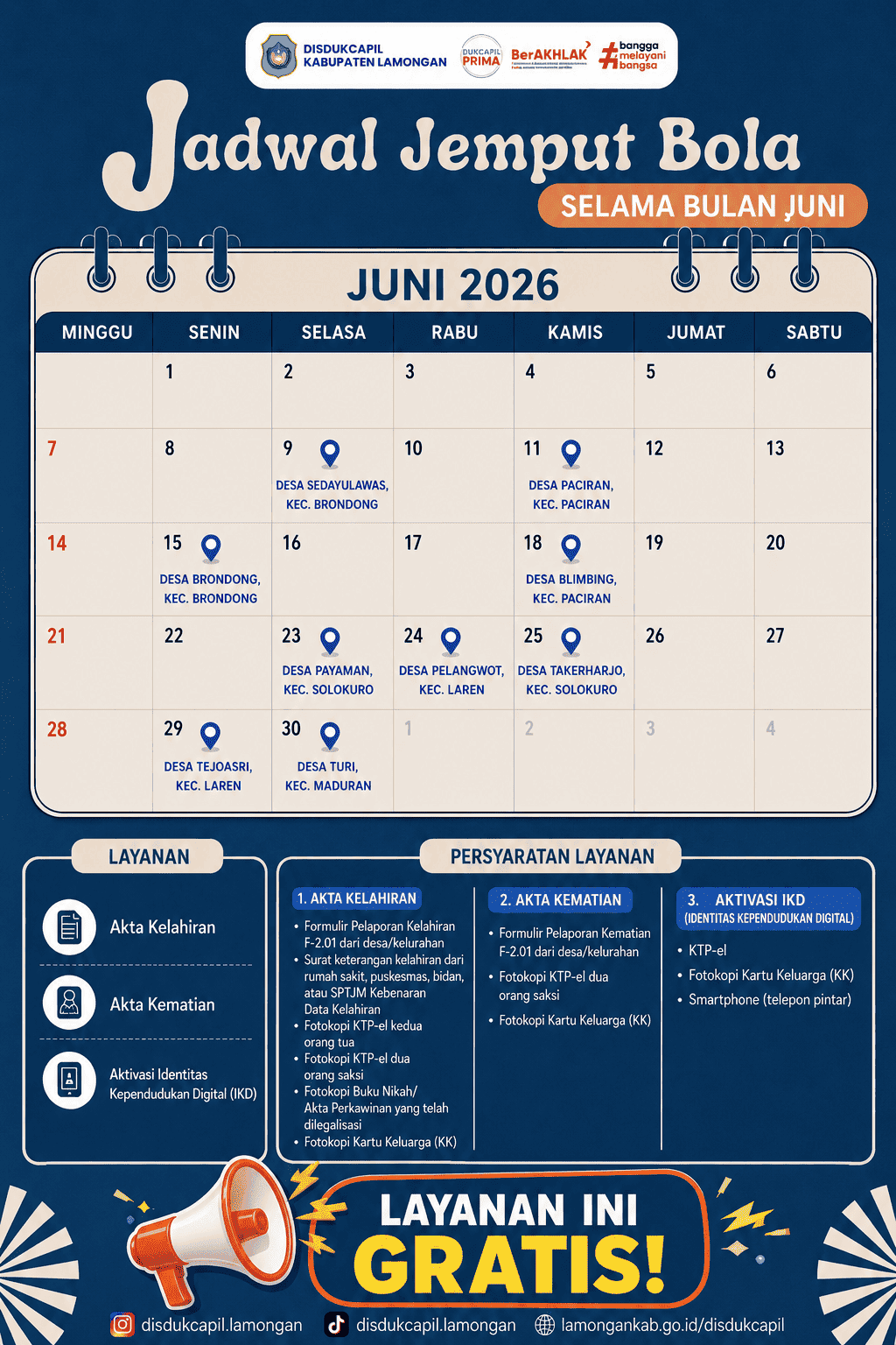 Foto: Jadwal Jemput Bola Selama Bulan Juni