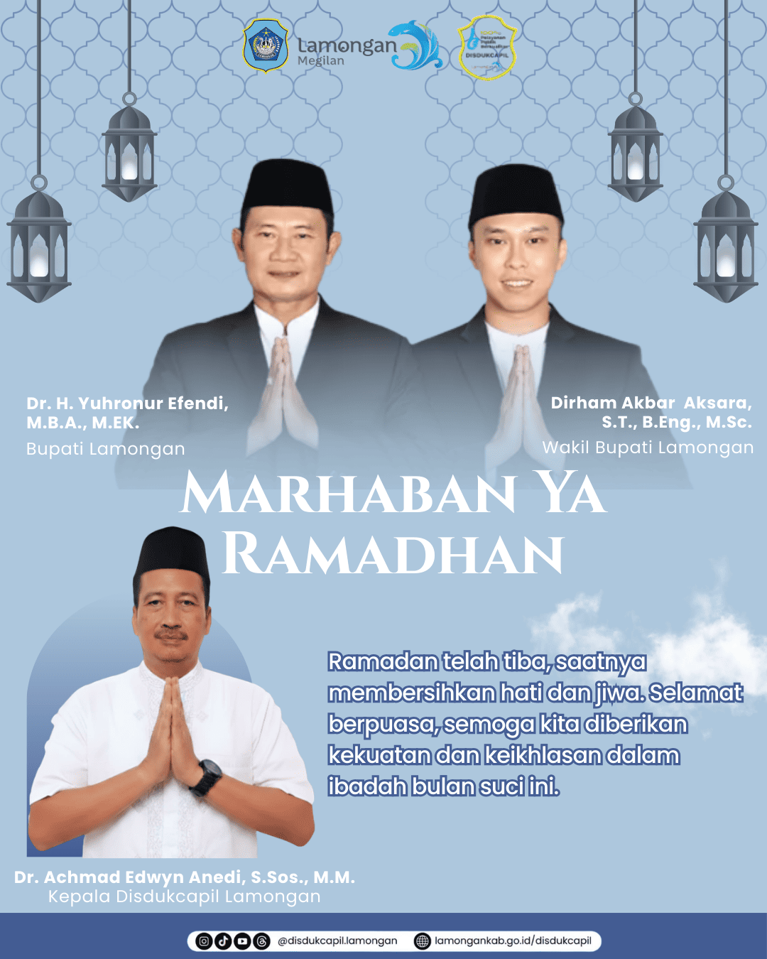 Marhaban Ya Ramadhan: Disdukcapil Lamongan Siap Layani Masyarakat dengan Hati